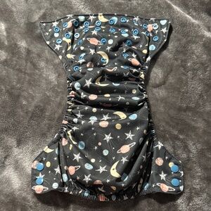 Thirsties AIO Natural Cloth Diaper Diaper - (2 of 3)